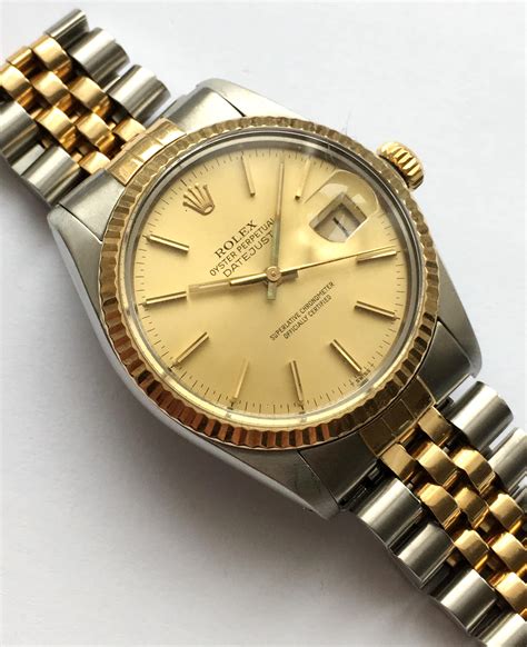 16013 rolex gold|Rolex datejust 16013 price.